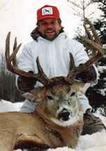 Bob with Canadian Whitetail Deer