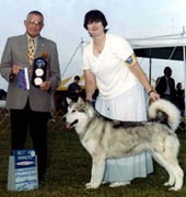 She took her first major on the same day that Glacier took his first major